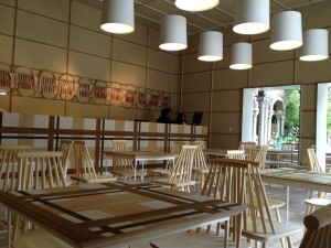 Mobiliario Wine bar Trapiche Julio Oropel en Casa Foa