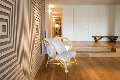 obra interiorismo rounteado departamento en palermo
