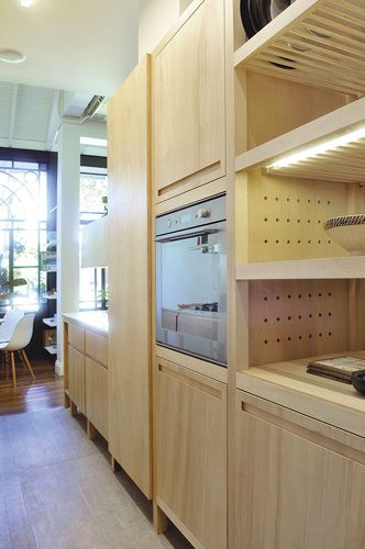 muebles a medida en madera cocina paula herrero