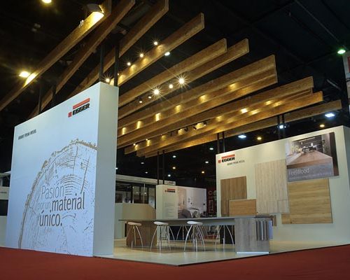 Diseño de Stand Lanzamiento Egger Batev 2018